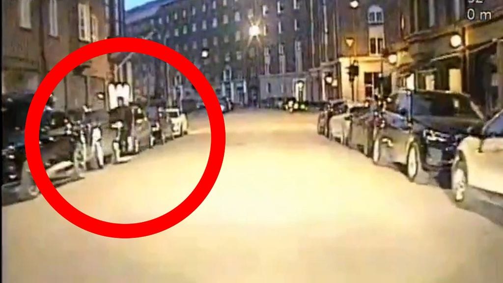 Sähköpotkulautailijan töhöily kahden promillen humalassa tallentui poliisin kameraan