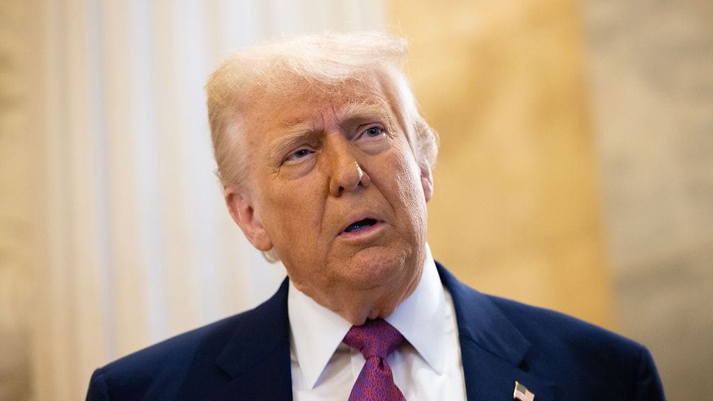 Yhdysvaltojen presidentti Donald Trump.