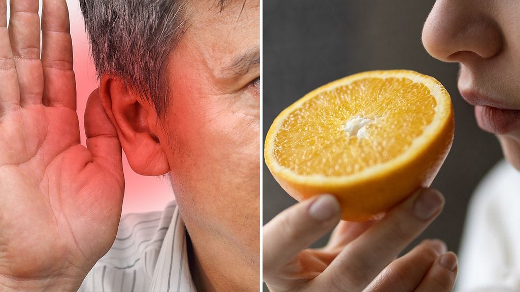 Kuulon tai tuoksuaistin heikkeneminen voi olla huono merkki.