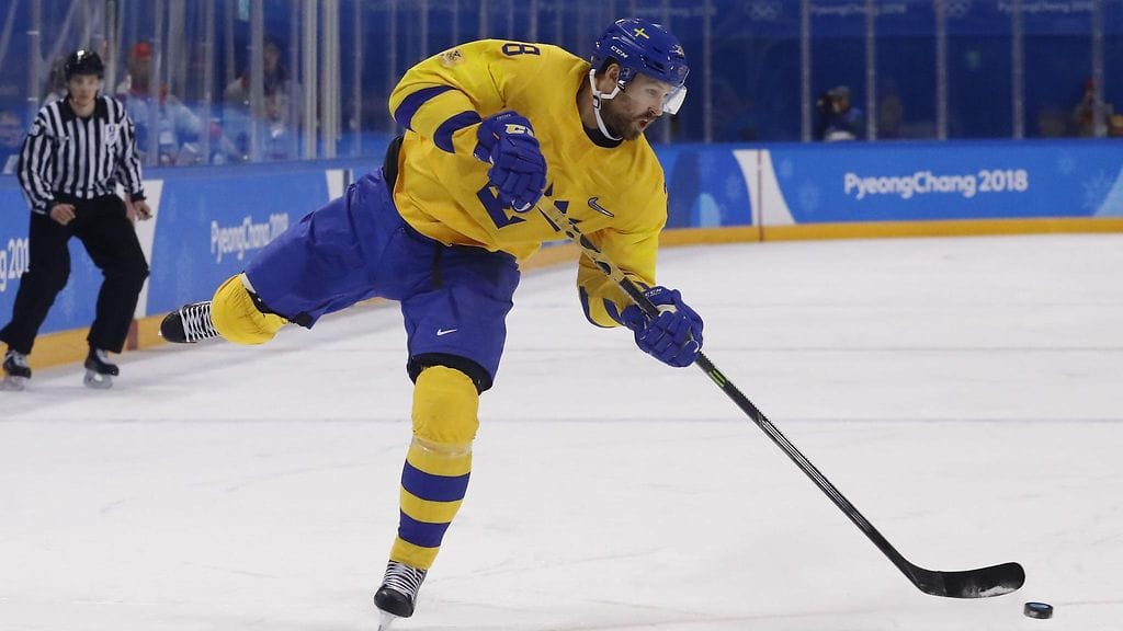 Dick Axelsson pelasi viimeisen arvoturnauksensa Ruotsin maajoukkueessa Pyeongchangin olympialaisissa vuonna 2018.