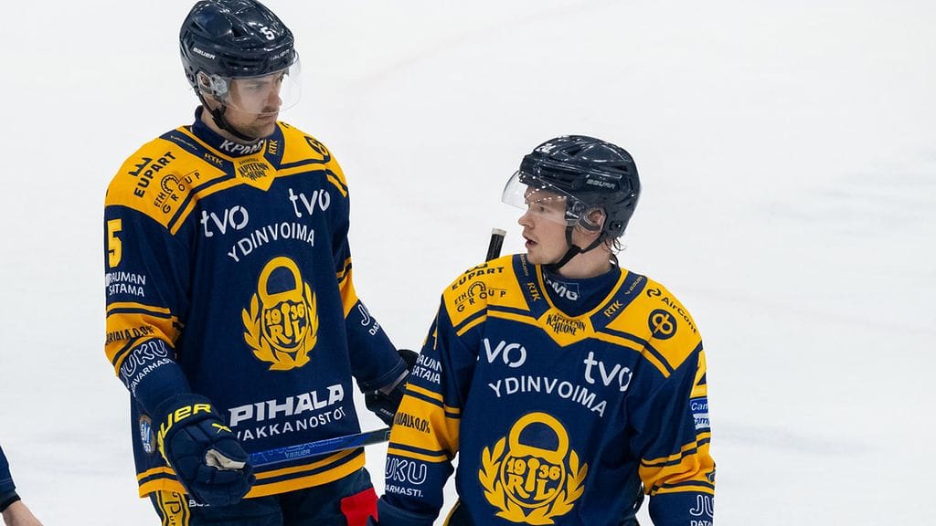 Alex Peters (vas.) ja Jami Krannila jatkavat Lukossa myös ensi kaudella.