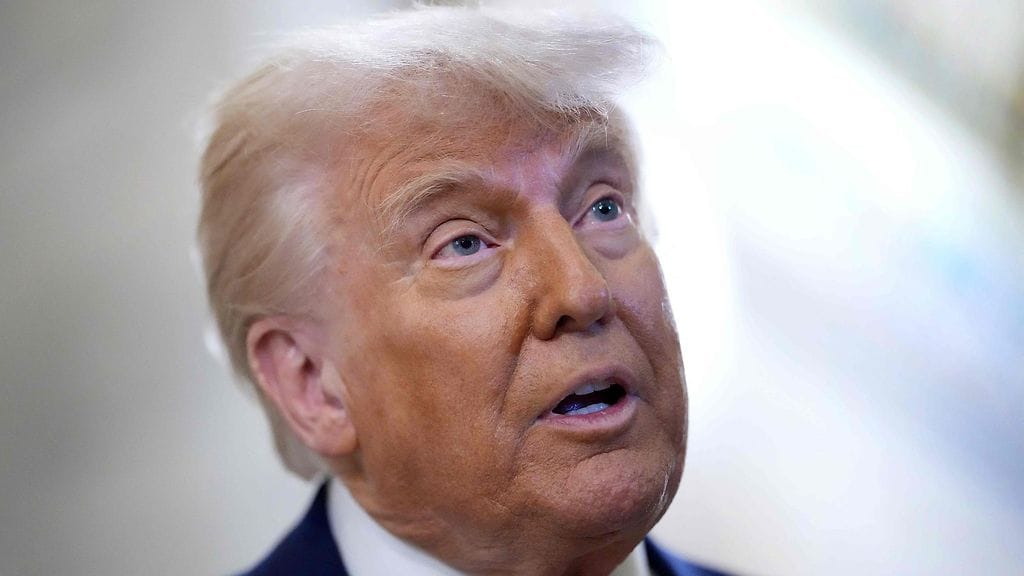 Yhdysvaltain presidentti Donald Trump (kuvassa) osallistuu ensimmäistä kertaa sotilasliitto Naton huippukokoukseen.