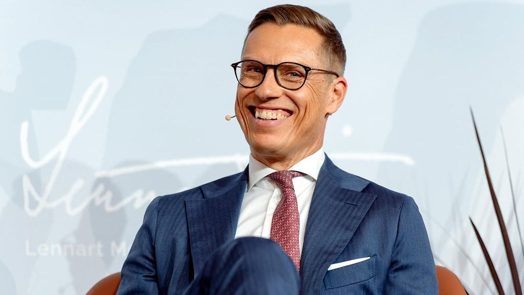 Kuvituskuva. Alexander Stubb Lennart Meri -konferenssissa Tallinnassa Virossa 18. toukokuuta 2025.