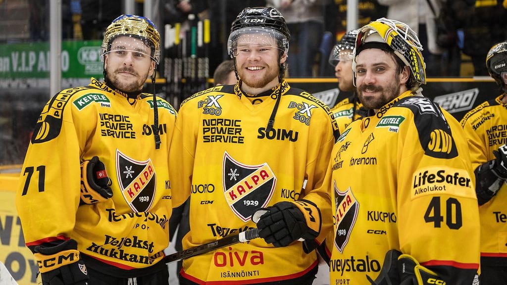 Patrick Curry (vas.), Filip Westerlund ja Stefanos Lekkas jatkavat KalPassa.