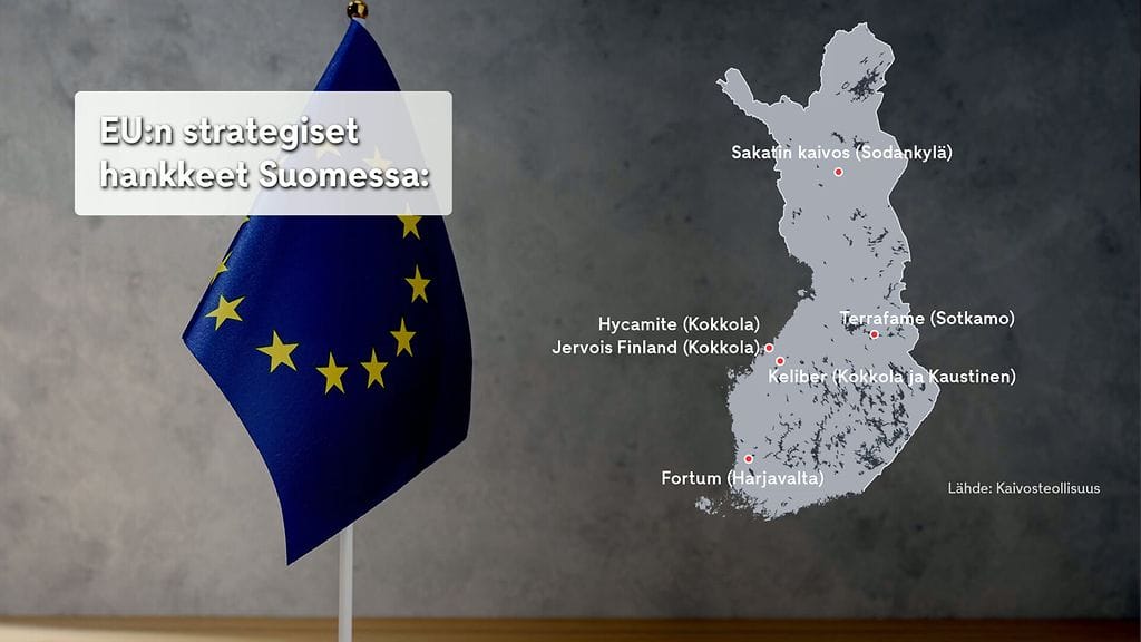 OMA Karttagrafiikka Suomen kaivokset