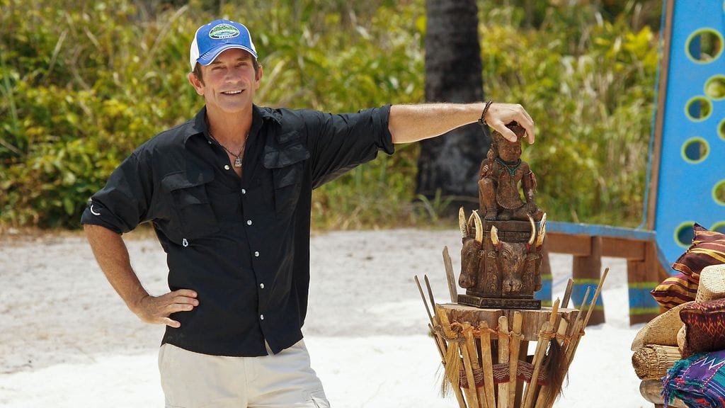 Ohjelman joka ikisen tuotantokauden on juontanut Jeff Probst, 63.