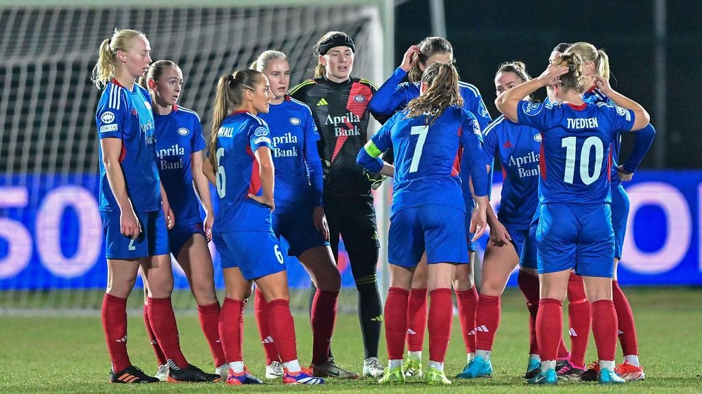 Vålerengan pelaajia kuvattuna joulukuussa 2024.