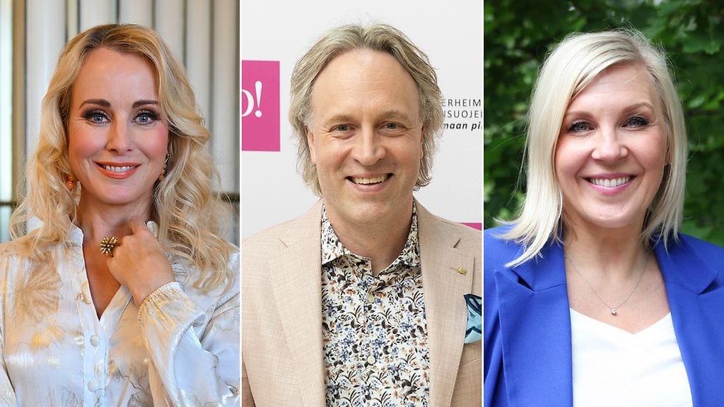 Muun muassa Noora Karman, Kape Aihisen sekä Vappu Pimiän perheissä on syytä juhlaan kevätjuhlapäivänä.