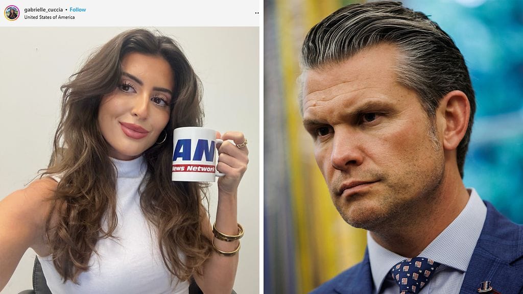 Toimittaja Gabrielle Cuccia kritisoi Yhdysvaltain puolustusministeri Pete Hegsethin toimintaa ja sai pian tämän jälkeen potkut.