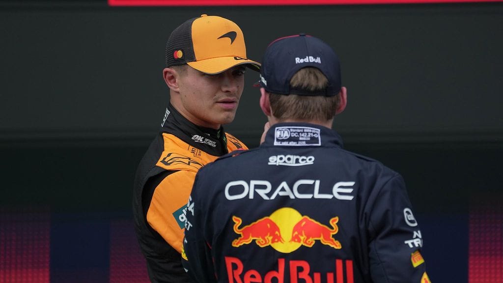 Lando Norris oli sanojensa mukaan tehnyt Max Verstappenin kaltaisen liikkeen Mario Kartissa.