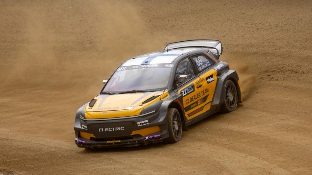 Niclas Grönholm dominoi Portugalissa.