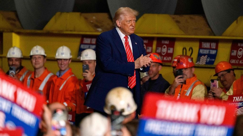 Yhdysvaltojen presidentti Donald Trump 30. toukokuuta Pennsylvaniassa.