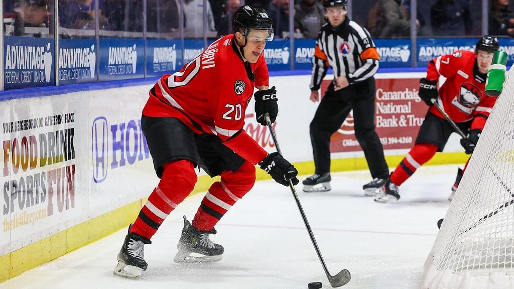 Jesse Puljujärvi on pelannut tuloksekkaasti AHL:n Charlotte Checkersissä.