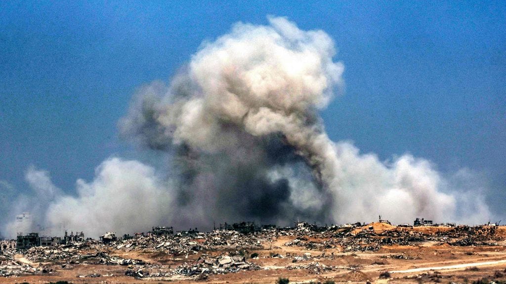 Gazan kaista 5. kesäkuuta.