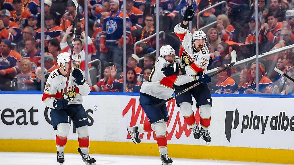 Brad Marchabd oli kahdella maalillaan Floridan ykkössankari toisessa NhL-finaalissa.