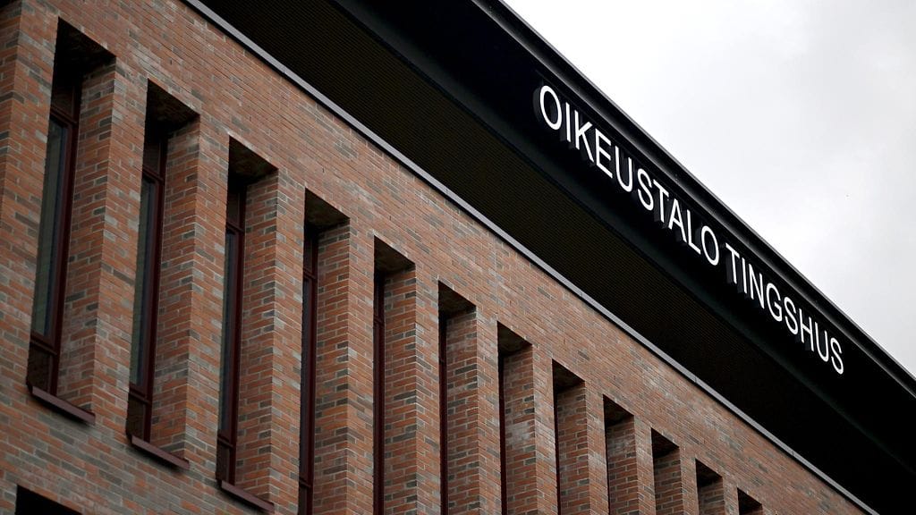 Länsi-Uudenmaan käräjäoikeus Espoossa 2. syyskuuta 2024.