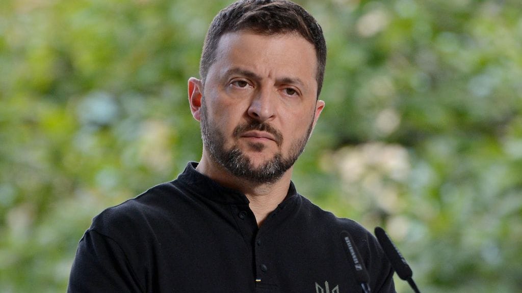 Zelenskyi kuvattuna syyskuussa 2024.