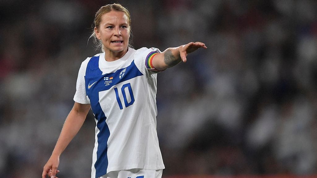 Emmi Alanen pelasi Suomen maajoukkueessa 109 ottelua.