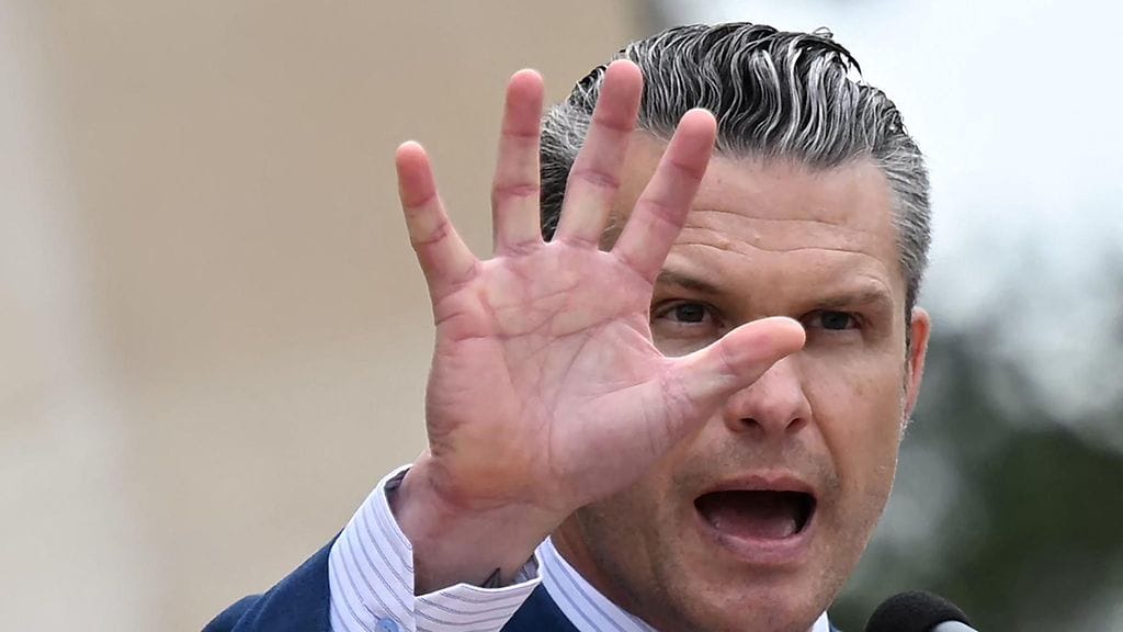 Yhdysvaltojen puolustusministeri Pete Hegseth 6. kesäkuuta.