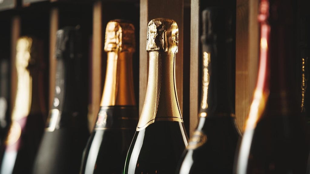 Kuohuviini myydään tavallisesti 0,75-litran pullossa.