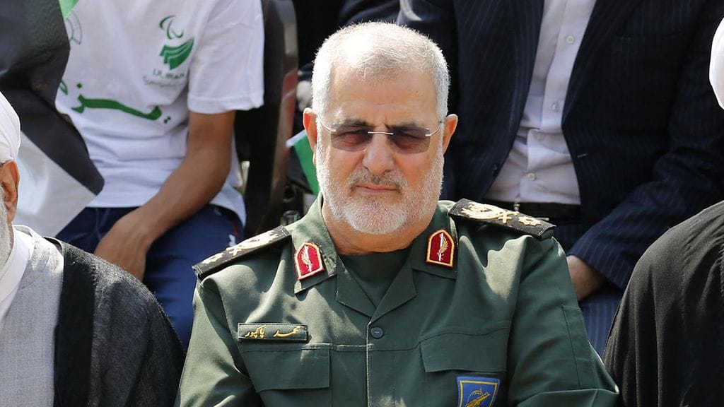 Iranin vallankumouskaartin uusi komentaja Mohammad Pakpour.