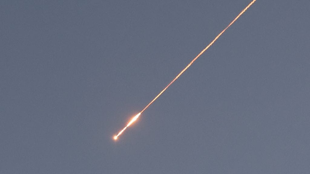 Israel iski aiemmin maanantaina televisiokanava IRIB:n rakennukseen kesken uutislähetyksen. Kuvituskuva.