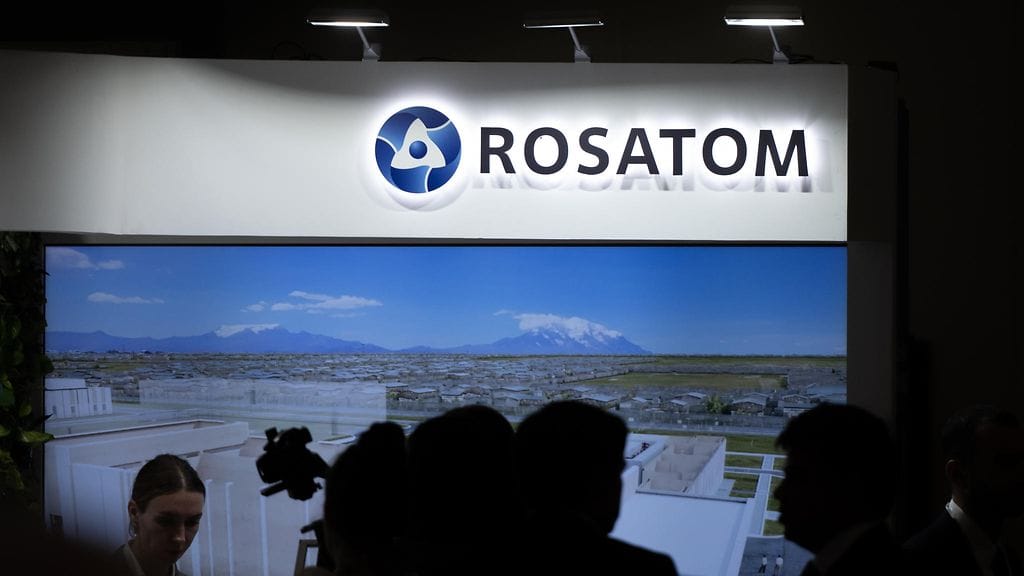 Arkistokuva. Vuonna 2007 perustettu Rosatom on Venäjän valtiollinen ydinvoimayhtiö.