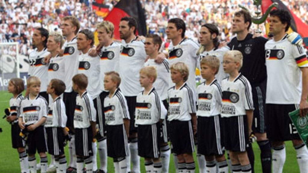 Saksan futismaajoukkue, kuva: Christof Koepsel / Getty