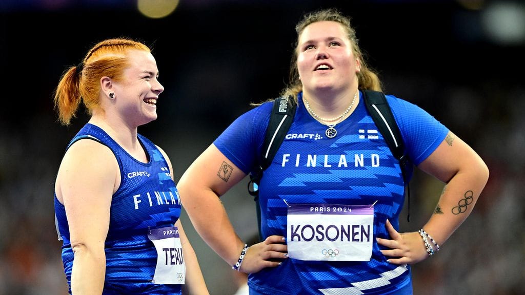 Krista Tervo ja Silja Kosonen ovat molemmat rautaisessa kunnosasa.