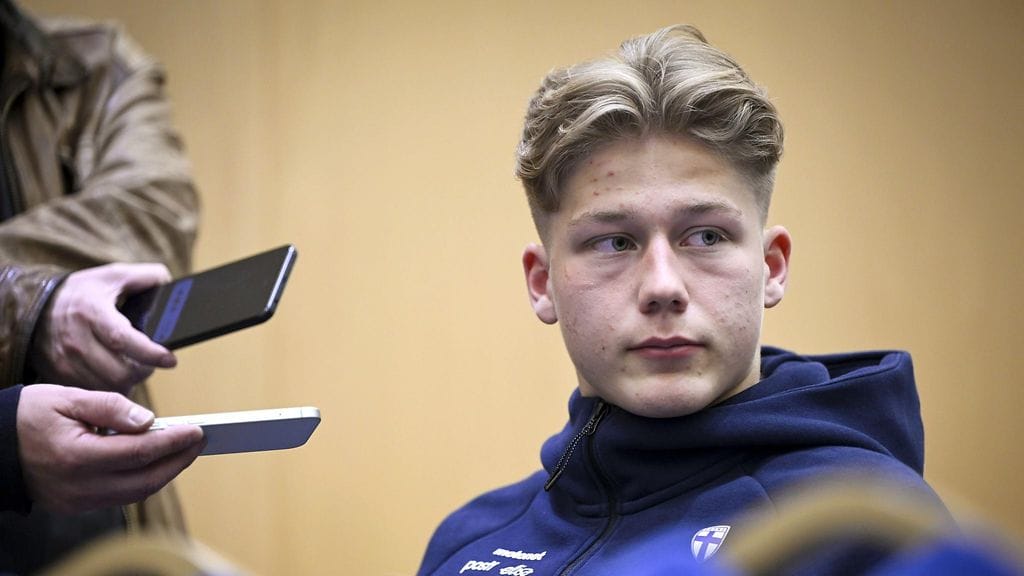 Matias Siltanen oli kesällä ensimmäistä kertaa A-maajoukkueen matkassa.