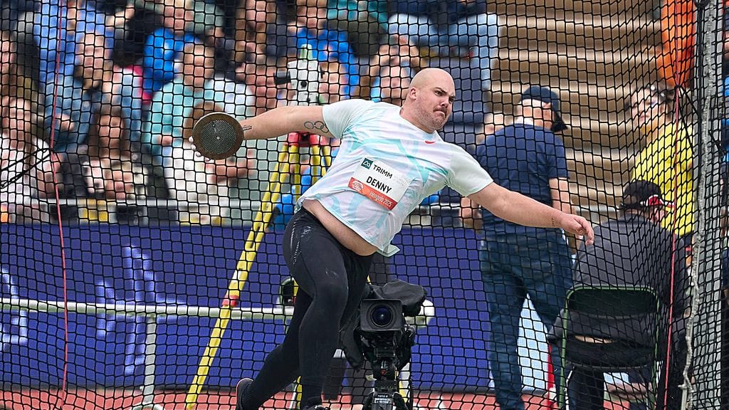 Matthew Denny heitti Turussa toiseksi.