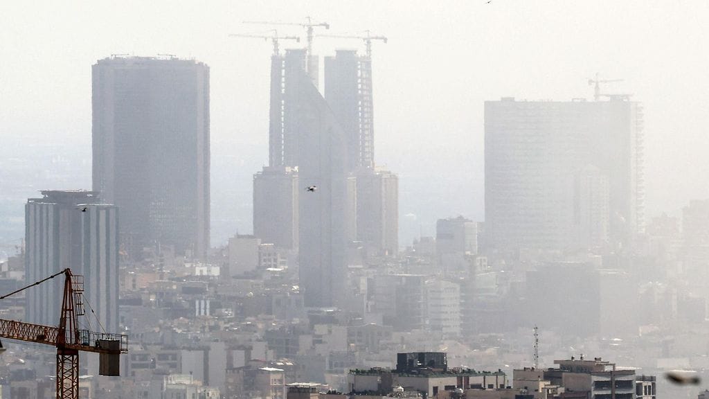 Teheran Isrealin iskun jälkeen 18.6.2025.