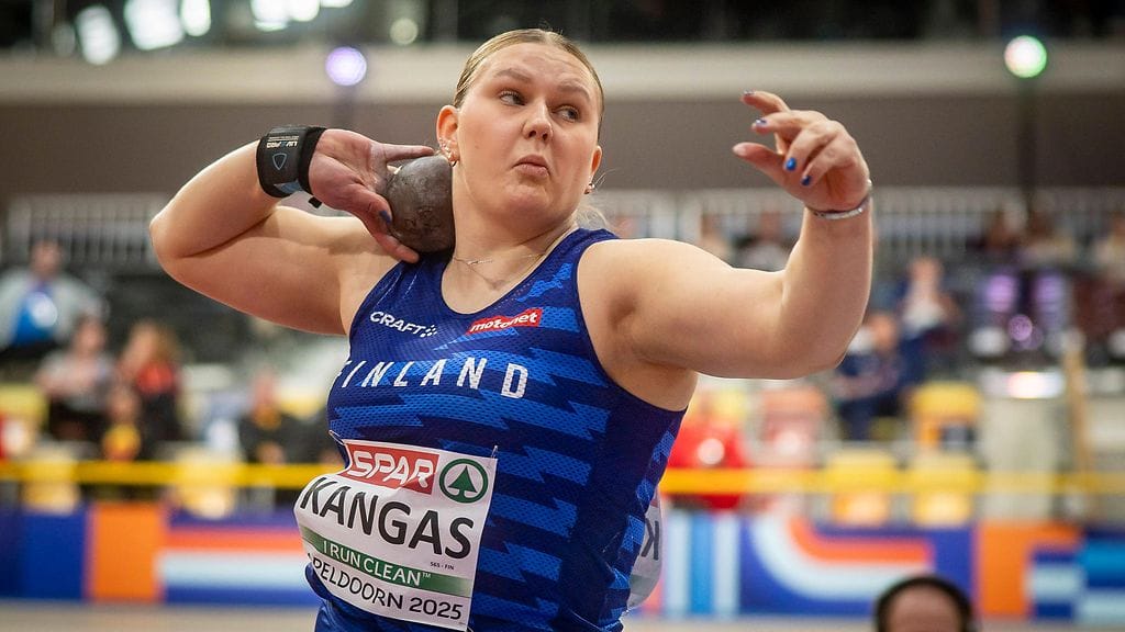 Emilia Kangas on kohentanut ennätystään reilusti.