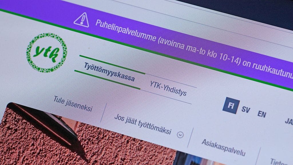 Työttömyyskassa YTK:n jäsenten työttömyys kääntyi toukokuussa selvään laskuun edelliseen kuukauteen verrattuna.