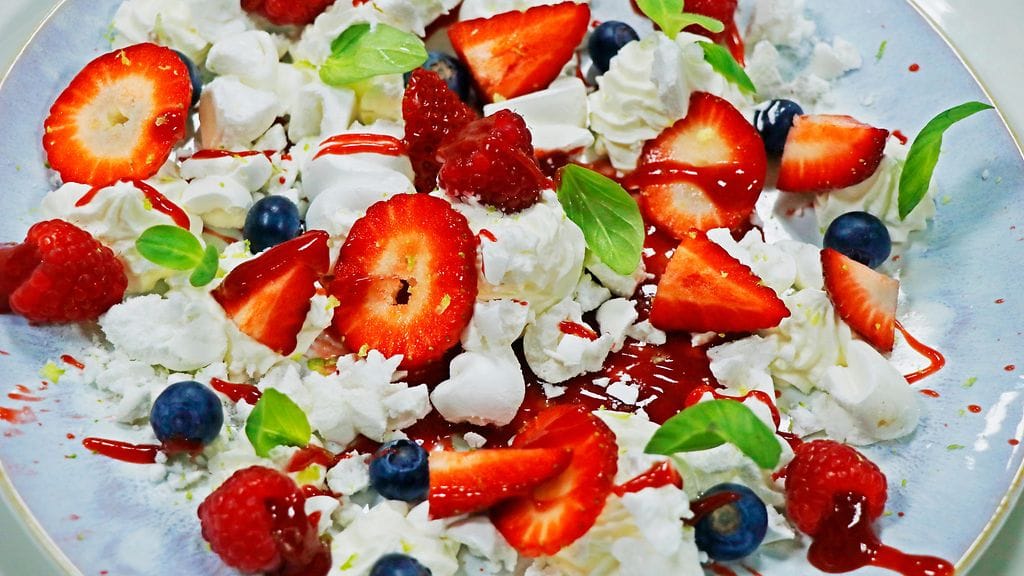 Eton Mess jälkiruoka