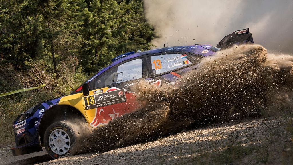 M-Sport Fordin Gregoire Munster joutui sijaiskärsijäksi.