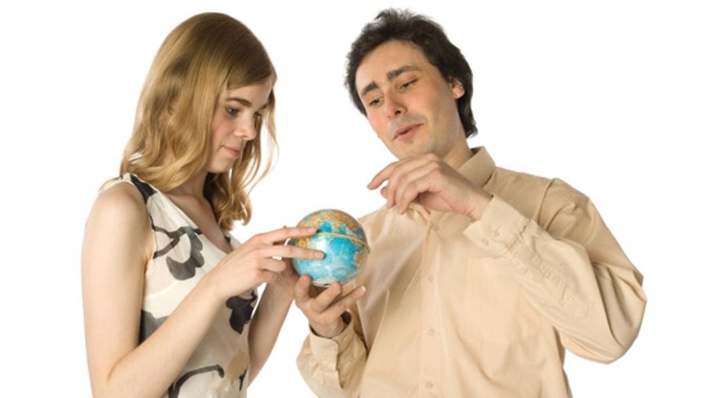 Suurin osa ulkomaalaisista puolisoista on syntynyt naapurimaissa.