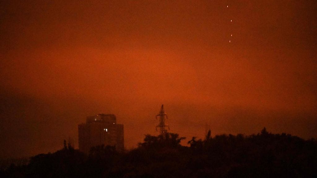 Ukrainan ilmavoimat torjui Venäjän öisiä lennokki-iskuja Kiovassa.