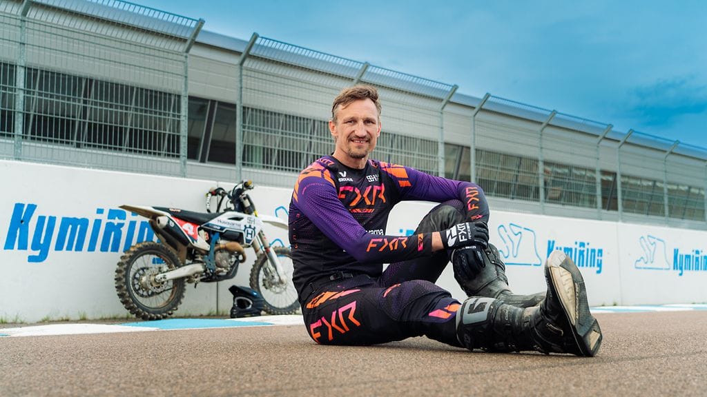 Sami Hyypiä on myös motocrossmiehiä.