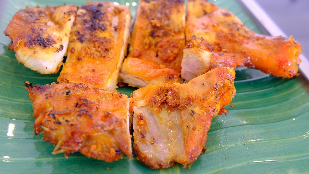 Kokeile grillattua broileria kuivamausteseoksella maustettuna!