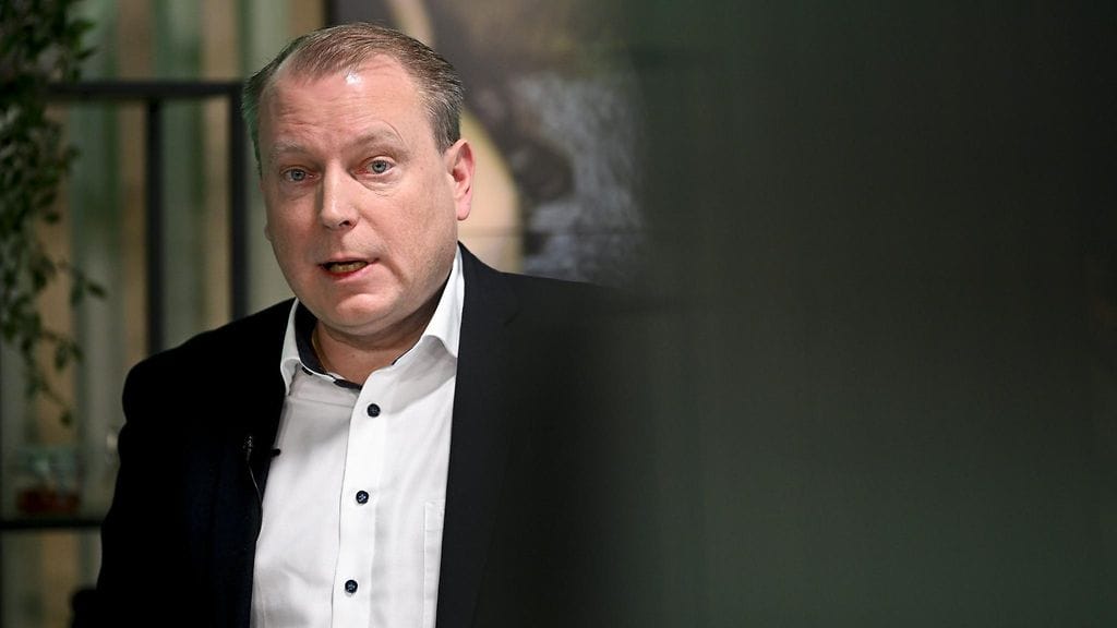 S-ryhmän päivittäistavarakaupan johtaja Sampo Päällysaho kuvattiin Helsingissä marraskuussa 2024.