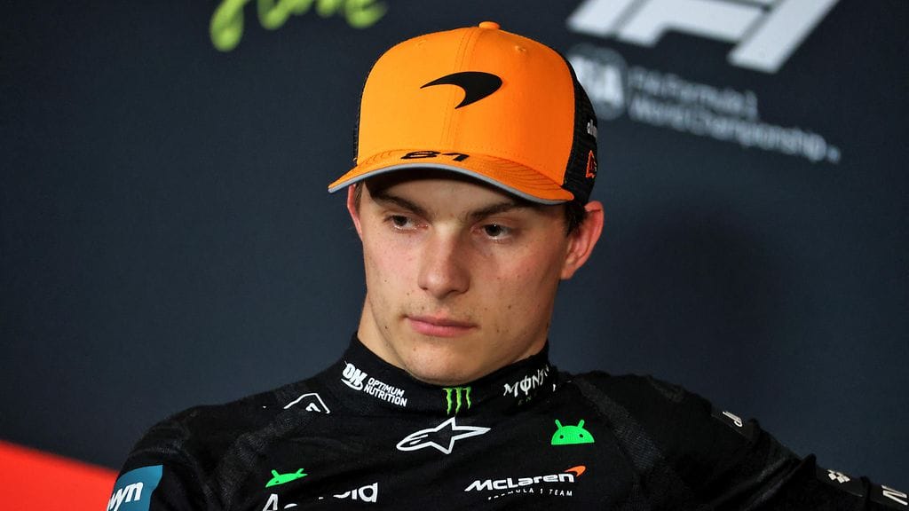 McLarenin australialaiskuljettaja Oscar Piastri.