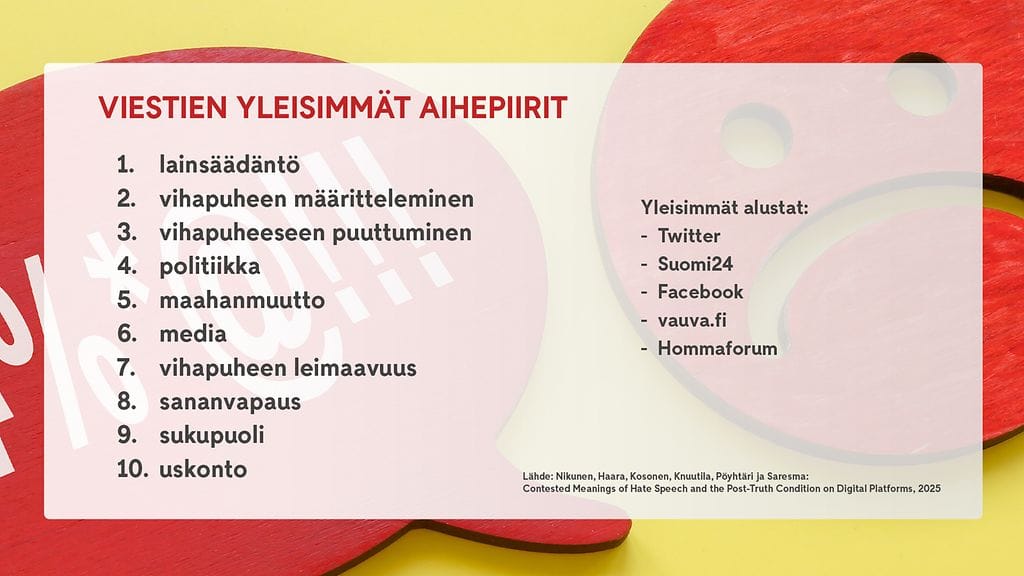 0706 - Vihapuhe viestit