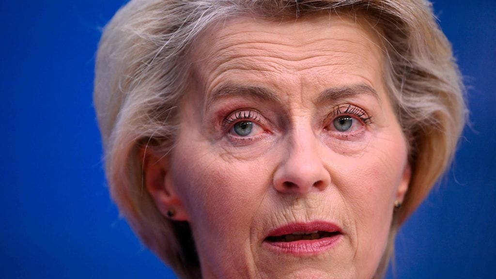 EU-komission puheenjohtaja Ursula von der Leyen Brysselissä 26. kesäkuuta 2025.