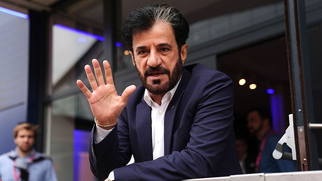 FIA:n puheenjohtaja Mohammed Ben Sulayem.