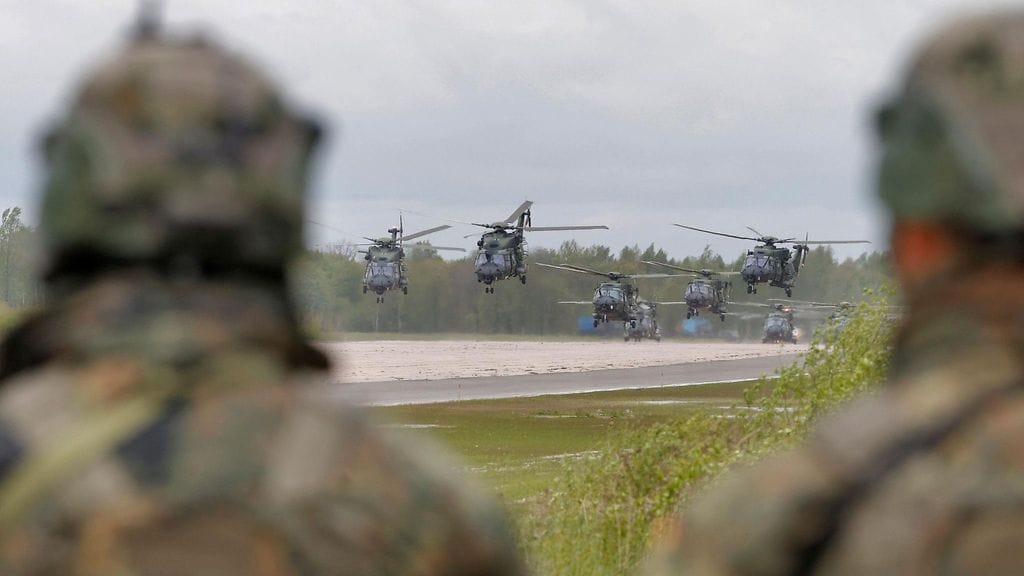 Kuvituskuvaa Saksan ilmavoimien helikoptereista. Ei liity tapaukseen.