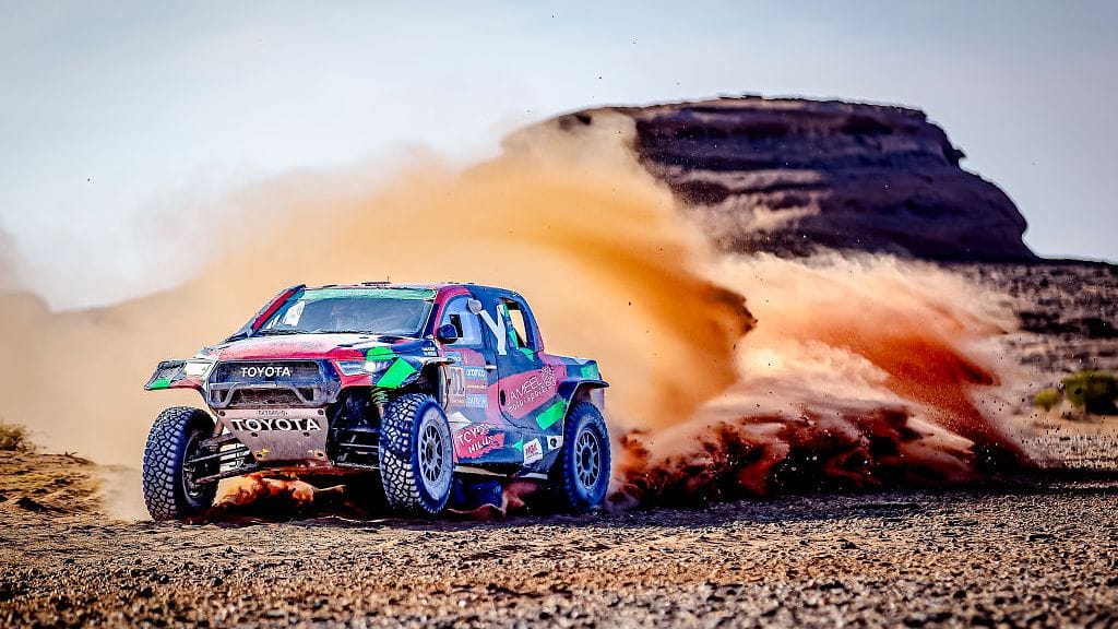 Yazeed Al-Rajhi voitti Dakar-rallin alkuvuodesta.