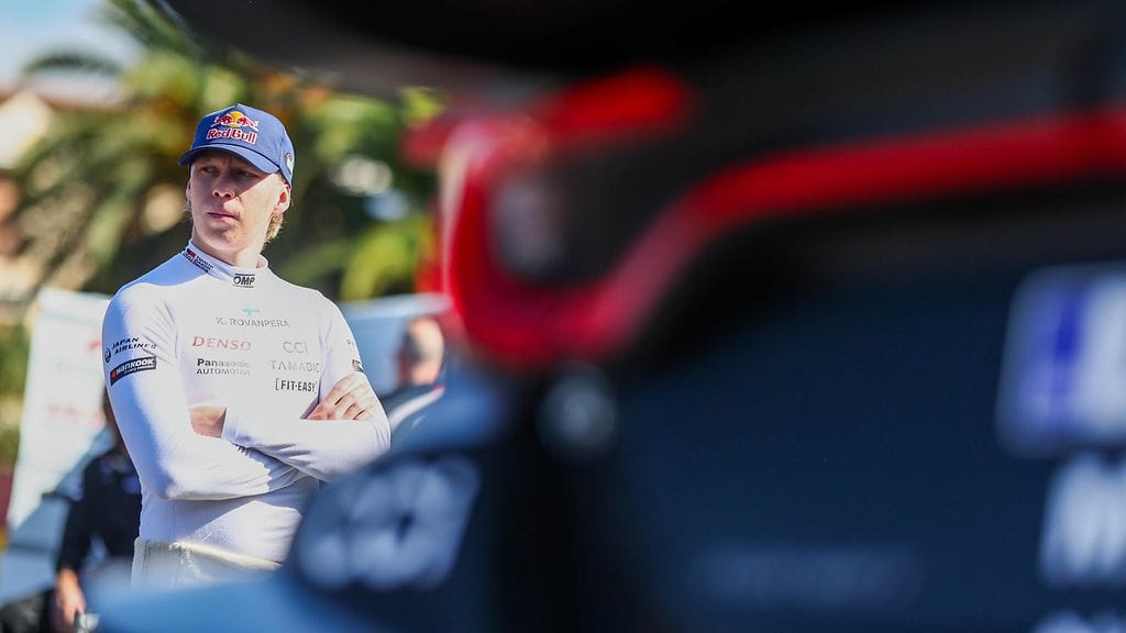 Kalle Rovanperällä on aikaa myös näytösajoille.