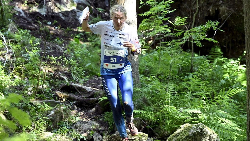 Marika Teinin kilpailu jäi kesken.