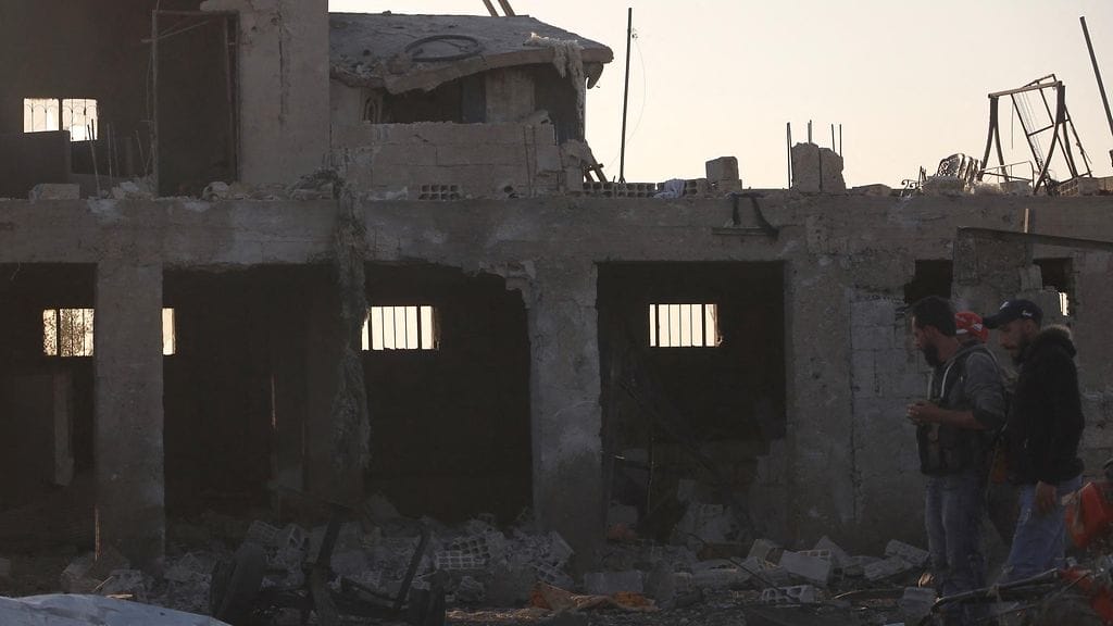 Myös Israel on tehnyt epäiltyjä iskuja as-Suwaydan kaupunkiin Syyriassa. Kuva toukokuulta 2025/kuvituskuva